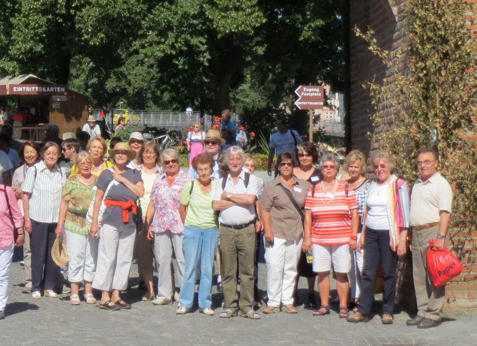 Fahrt zur Landshuter Fürstenhochzeit am 21.07.2013 Teilnehmer