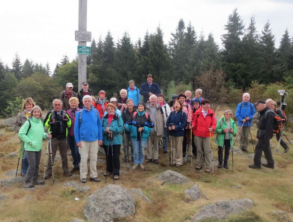 Herbstwanderfahrt zum Pröller am 26.09.2015